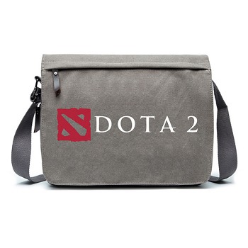 DOTA2 anime canvas satchel shoulder bag