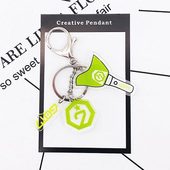 GOT7 star acrylic key chain