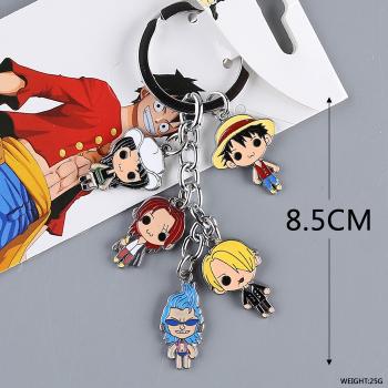 One Piece anime key chain