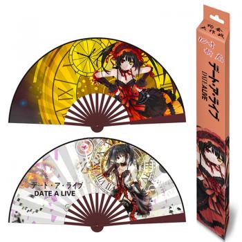 10inches Date A Live anime silk cloth fan