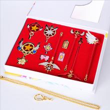 Card Captor Sakura anime key chains a set