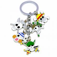 One Piece anime key chain