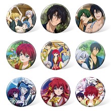 Akatsuki no Yona anime brooches pins set(9pcs a se...