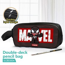 Venom double deck pencil bag pen bag