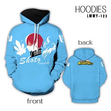 My Hero Academia Todoroki Shouto anime hoodie cloth