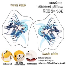 Sword Art Online anime custom shaped pillow