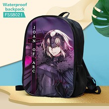 Fate Grand Order anime waterproof backpack bag
