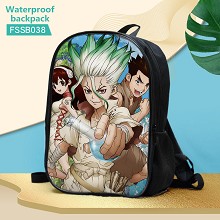 Dr.STONE anime waterproof backpack bag