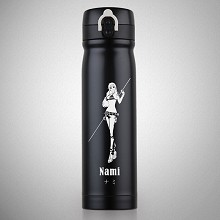 One Piece Nami anime vacuum cup bottle kettle