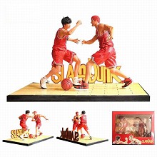 Slam Dunk Hanamichi Sakuragi Rukawa Kaede anime figures a set