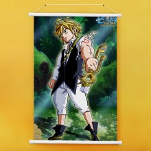 The Seven Deadly Sins anime wall scroll 60X90cm