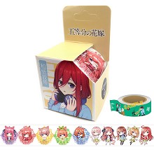 Gotoubun no hanayome anime tape 40MMx5M