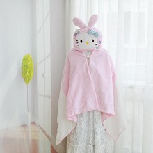 HELLO KITTY anime mantle cape cloak