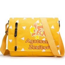 Demon Slayer Agatsuma Zenitsu anime satchel should...