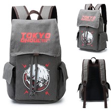 Tokyo ghoul anime canvas backpack bag