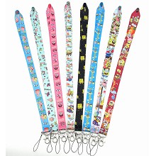 Spongebob neck strap Lanyards for keys ID card gym...