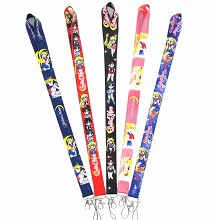 Sailor Moon neck strap Lanyards for keys ID card g...