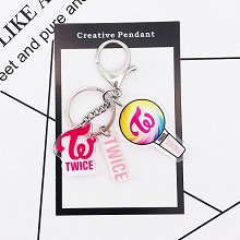 TWICE star acrylic key chain