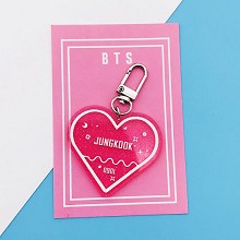 BTS JUNGKOOK star acrylic key chain