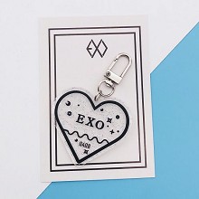 EXO star acrylic key chain