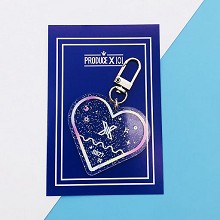 Produce X101 star acrylic key chain