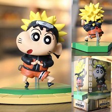 Crayon Shin-chan cos naruto anime figure