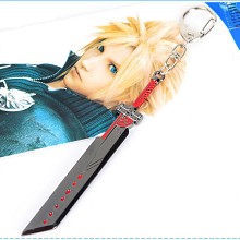 Final Fantasy Cloud Strife knife key chain