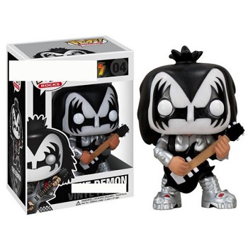 Funko POP 04 kiss Gene Simmons(The Demon) figure