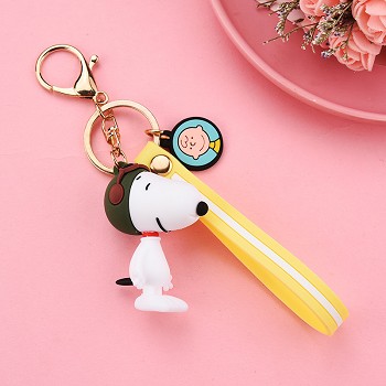 Snoopy figure doll pendant key chain