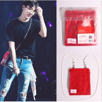 BTS star canvas shoulder bag 