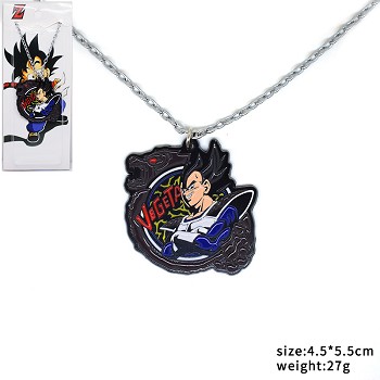 Dragon Ball Vegeta anime necklace