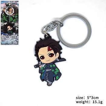 Demon Slayer Kamado Tanjirou anime key chain