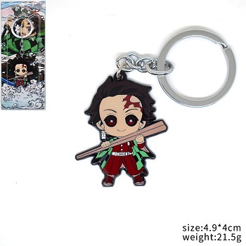 Demon Slayer Kamado Tanjirou anime key chain