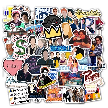 Riverdale waterproof stickers set(50pcs a set)