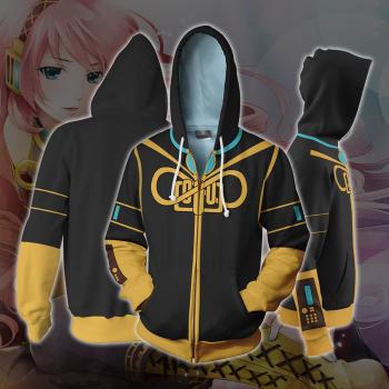 Hatsune Mike anime printing hoodie sweater cloth