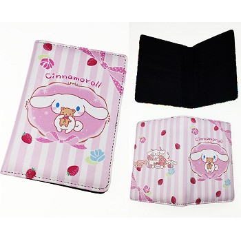 Cinnamoroll anime Passport Cover Card Case Credit Card Holder Wallet