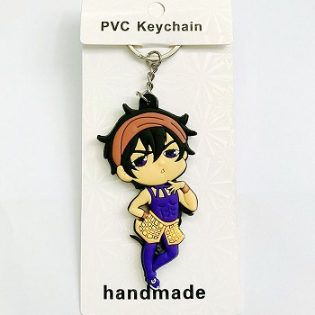 JoJo's Bizarre Adventure anime two-sided key chain