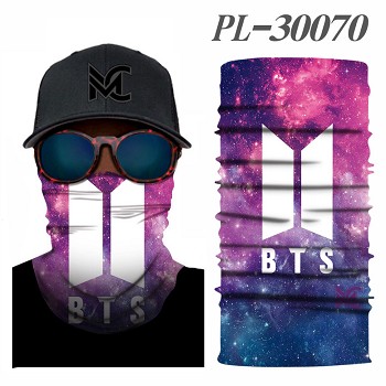 BTS star headgear stocking mask magic scarf neck face mask