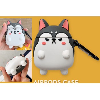 Corgi Airpods 1/2 shockproof silicone cover protective cases