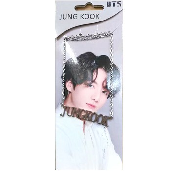 BTS JUNG KOOK star necklace