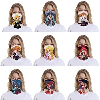 High School D×D anime headgear stocking mask magic scarf neck face mask