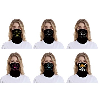 One Piece anime headgear stocking mask magic scarf neck face mask