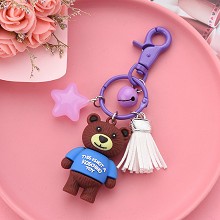 The Bear figure doll pendant key chain