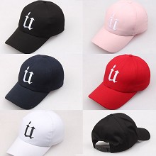 U letter grapheme word character cap sun hat