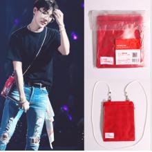 BTS star canvas shoulder bag 