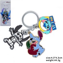 Stitch anime key chain