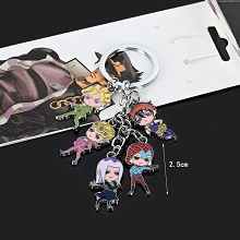 JoJo's Bizarre Adventure anime key chain