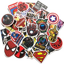 The Avengers hero anime waterproof stickers set(50pcs a set)