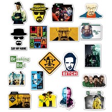 Breaking Bad waterproof stickers set(50pcs a set)