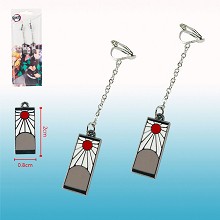 Demon Slayer anime earrings a pair